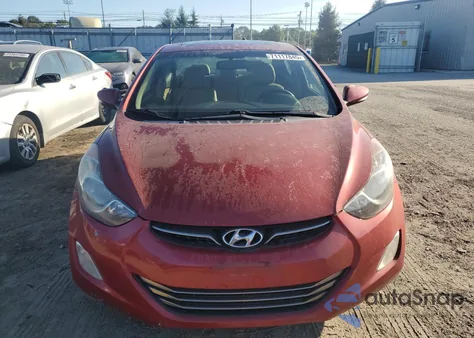 2011 Hyundai Elantra Gls from USA, damaged, VIN KMHDH4AE1BU156633